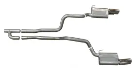 319005 Gibson Performance Exhaust System Kit-base Perf Fits 2005 Ford Mustang 4.0l-v6