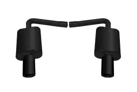 617407b Gibson Performance Exhaust System Kit-laredo Pentastar Fits 16-18 Jeep Grand Cherokee 3.6l-v6
