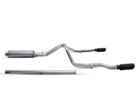 65713b Gibson Performance Exhaust Black Elite Cat Back