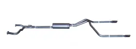 Gibson Performance Exhaust 8200 System Kit-crew Cab Pickup 67.1 Inch Bed Fits 08-11 Nissan Titan