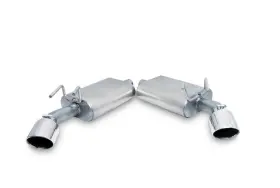 Gib620001 Gibson Performance Exhaust Axle-back Dual For 10-15 Chevrolet Camaro Ls 3.6l - 2.25in