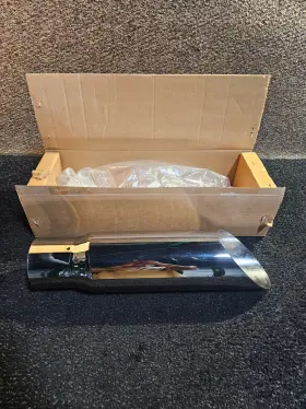 Sp6-24sbc Grand Rock 6 Inch X 24 Miter Cut Chrome Monster Stack Reduced To 5 Od