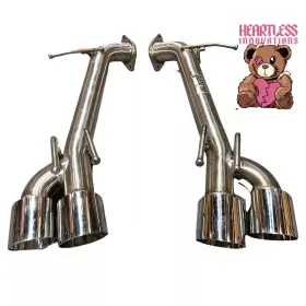 Cm185-001 Heartlessinnovation High Flow Straight Axle Back Exhaust For Toyota Camry Xle Le Se 18-24 2.5l 3.5l