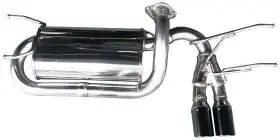 32018-az010 Hks Axle Back Exhaust System With Dual Rear Exit For 2016-2018 Mazda Mx-5 304 Ss