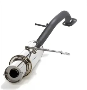 3203-ex024 Hks Axle Back Exhaust With Removable Silencer For 02-03 Mazda Protege5