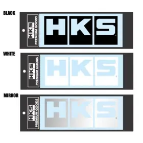51003-ak153 Hks Logo Sticker W220 White