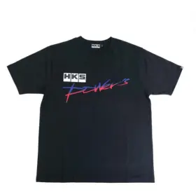 51007-ak734 Hks Powers Black T-shirt Xxl - Automotive Casual Wear