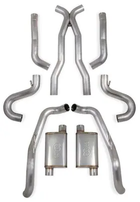 70501354-rhkr Hooker High Performance Exhaust System For 1968-1972 Chevrolet Chevelle Malibu