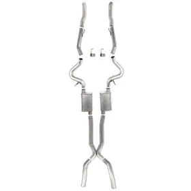 Bh23108 Hooker Headers Xmember Exhaust System 67-74 Fits Mopar A 3.0