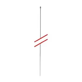 Rum-150 Hustler 4904-49 49 Inch Stainless Steel Whip For