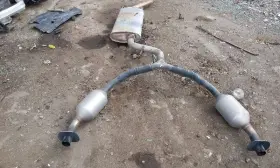 328.hy1417 Hyundai 2017 Santa Fe Exhaust Assembly