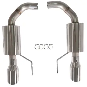 Hz0023a Hz Motorsport Performance Axleback Exhaust For 2015-2023 Ford Mustang Ecoboost 2.3l 4 Cyl