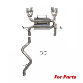 Hz0024 Hz Motorsport For Parts Axleback Exhaust 2007-2013 07 08 09 10 11 12 13 Bmw M3 E92 V8