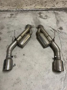 B0100-q50s2 Infiniti Q50 Helmholtz Axle Back Sports Exhaust 2014-2024