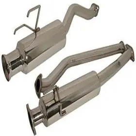 Injen 657896098859 06-09 Civic Si Coupe And Sedan 60mm Axle-back Exhaust System
