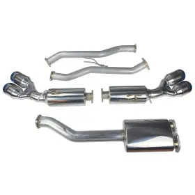 Ses1386tt Injen For 10-13 Hyundai Genesis Coupe 2.0l T 4cyl Ss Exhaust With 76mm Y-pipe