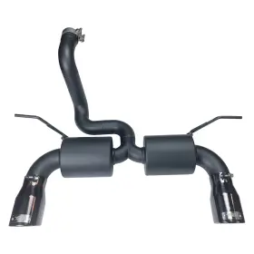 Ses5005blk Injen For Jeep Wrangler 18-20 304 Ss Axle-back Exhaust System W Split Rear Exit