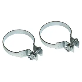 Inl11005 Inline Tube Exhaust Clamp To Hanger Rear Muffler 2-1/2 Inch 1960-75 Gm Car And Truck 2pc