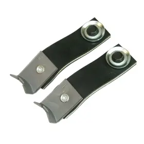 Inl11232 Inline Tube 64-72 Chevelle Monte Carlo 2 1/2 Inch Dual Rear Exhaust Tail Pipe Hangers 2pc Plated
