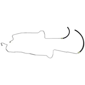 Jpt0001 Inline Tube Fits 2000-02 Jeep Wrangler Tj 6cyl 4.0l 3/8 Inch Trans Cooler Lines Oe Steel