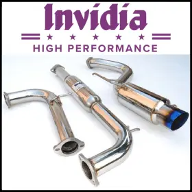 Hs00me1gtt Invidia N1 Tcat-back Exhaust System Fits 2000-2005 Mitsubishi Eclipse 3.0l V6