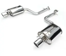 Hs06hc4g3s Invidia Q300 110mm Rolled Stainless Tip Catback Exhaust Civic Si Sedan Fa5 06-11