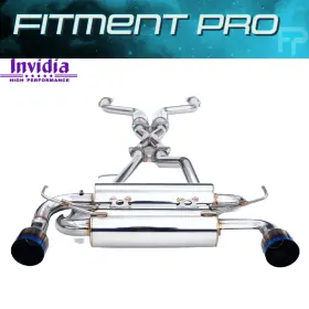 Hs07ig7git Invidia Gemini Catback Exhaust For 07-16 Infiniti G37 G37x Q60 Coupe