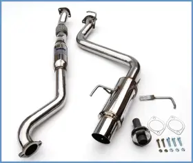 Hs08sw4gtp Invidia For 08 Wrx Sedan 76mm 101mm Tip Single N1 Ss Cat-back Exhaust