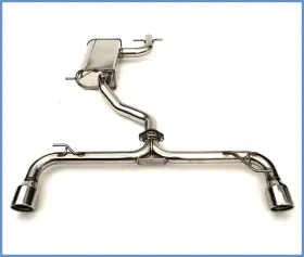 Hs09gf6g3s Invidia 09-14 Volkswagen Golf Gen 6 Gti 2.0t Q300 Stainless Steel Tip Cat-back
