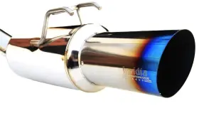 Hs12hc4stt Invidia N1 Cat-back Exhaust For 2012 15 Honda Civic Si 2.4l I4
