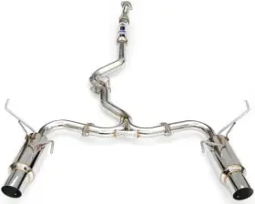 Hs12sstgtp Invidia N1 Dual Ss Catback Exhaust For Scion Fr-s/subaru Brz 13-16