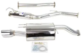 Hs14hc2g3s Invidia Fits 14-15 Honda Civic Si K24 Coupe Q300 Rolled Stainless Steel Tip