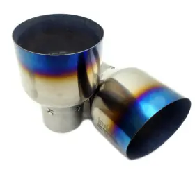 Invidia Hs15stig2t Q300 Titanium Burnt Quad Tip Cat-back Exhaust For Subaru Sti 15