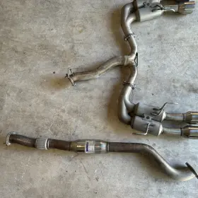 Hs15stigm4ss Invidia Gemini R400 Stainless Cat-back Exhaust System Fit 15-21 Subaru Wrx / Sti