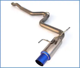 Hs15sw4trg Invidia 2015 For Wrx/sti 4 Door 80mm Single Outlet Full Titanium Cat-back