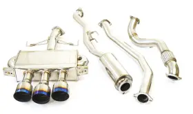 Hs17ctrfq33st Invidia 17-19 Compatible With/replacement For Honda Civic Type R Q300 Triple