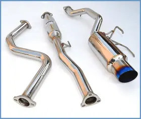 Hs92hc2gtt Invidia For 92-99 Honda Civic Ex/si Models Only Coupe 60mm 101mm Tip Titanium