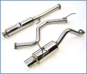 Hs92hc3gtp Invidia 92-95 Civic Ef6 3dr 60mm 101mm Tip Cat-back Exhaust