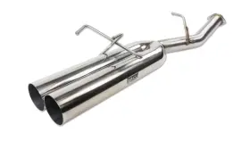 Is-epdual-s13bo Isr Performance Ep Straight Pipes Dual Tip Exhaust 4in - 89-94 S13