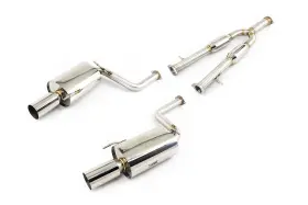 Is-mbse-g37sdn Isr Performance Mbse Dual Exit Exhaust System For Infiniti G37 Sedan Awd And Rwd