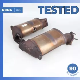 3w83-5e212-ad Jaguar 24f31 03-06 X100 Xk8 4.2l N/a Left And Right Exhaust Downpipe Set 3w835e214ad Oem