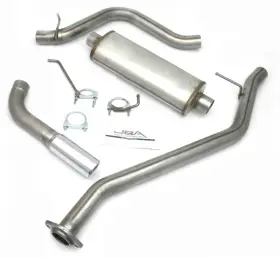 Ado1500 Jba 40-3009 For 99-06 Chevy Ext Cab Short Bed 4.3-5.3l 409ss Single