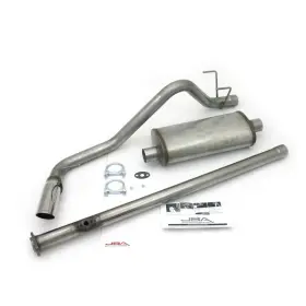 40-9012 Jba Performance Exhaust For 95-99 Toyota Tacoma Xtra Cab 2.4l/2.7l 409ss Pass Side Single Exit