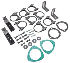 Jegs 30553-1 Replacement Hardware Kit 1964-1973 Ford Mustang Header-back Dual 2 1/2