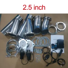 0302010 Jonjea 2.5ftftinch Electric Exhaust Valve With Manual Control And Remote Switch Kit
