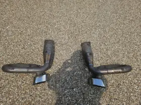 0012580 Kemira Exhaust 82256 Porsche 996 Turbo S And Gt2 Catalytic Converter Muffler With No Tips