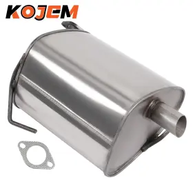 Kojem 707862512473 Stainless Steel Left Muffler For Subaru Forester 2.5l 2009-13 Natural Aspirated