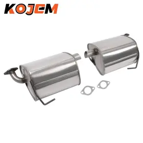Kojem 707862512480 Stainless Steel Pair Mufflers For Subaru Forester 2.5l 2009-13 Natural Aspirated