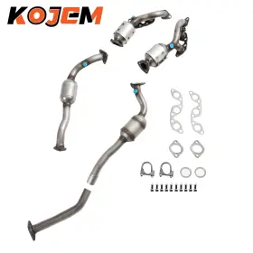 Kojem 781583790617 Stainless Steel Catalytic Converter Kit For Nissan Xterra Frontier 02-04 03 3.3l