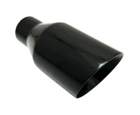 Wdw4008-300-dw-gbk-ss Long Exhaust Tip 3.00 Inch Inlet 4.00 Outlet 8.00 Weld On Sl
